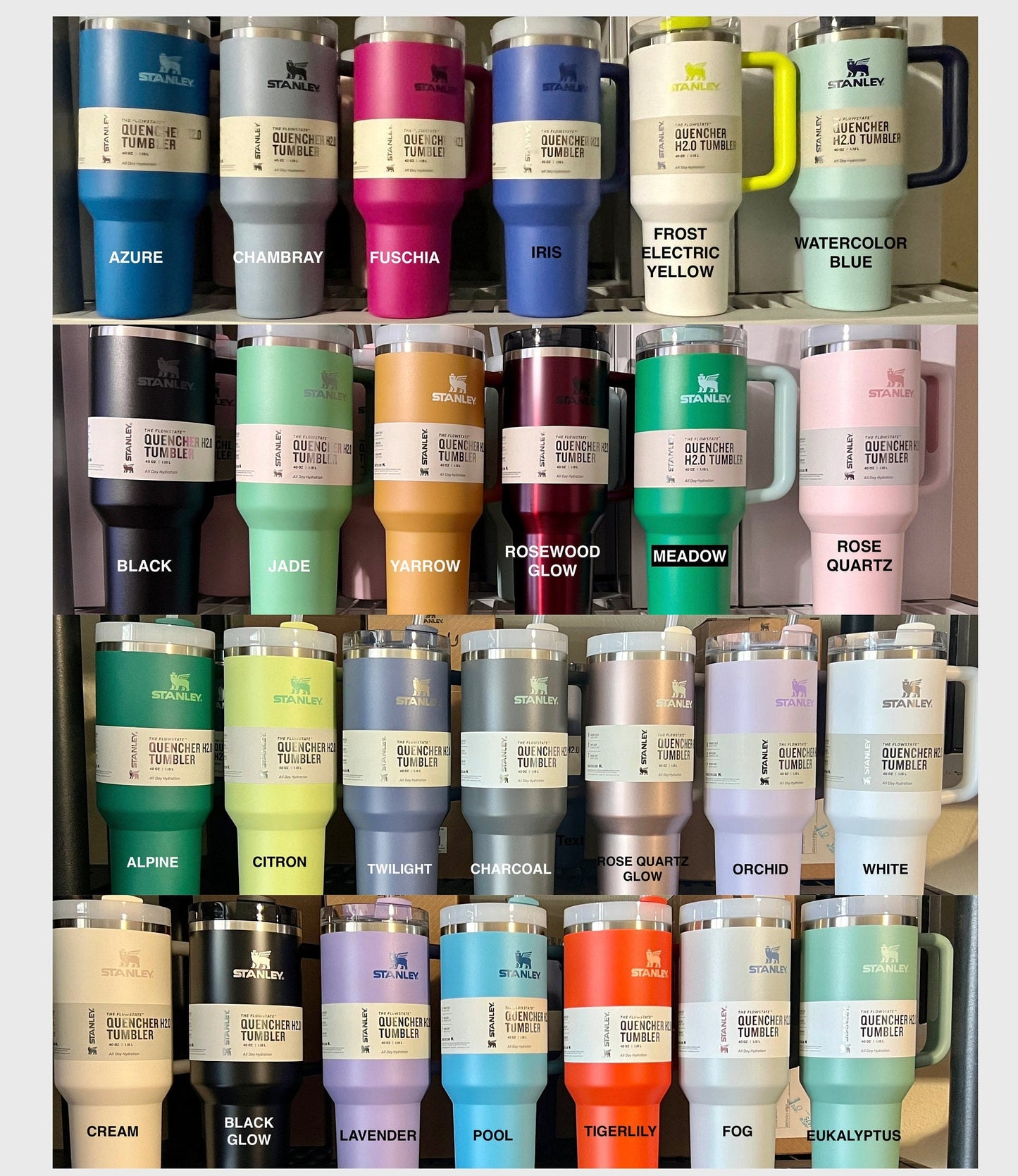 Western Mash Up-Engraved Stanley Travel Quencher H2.0 Tumbler - Stanley Cup-40 oz.