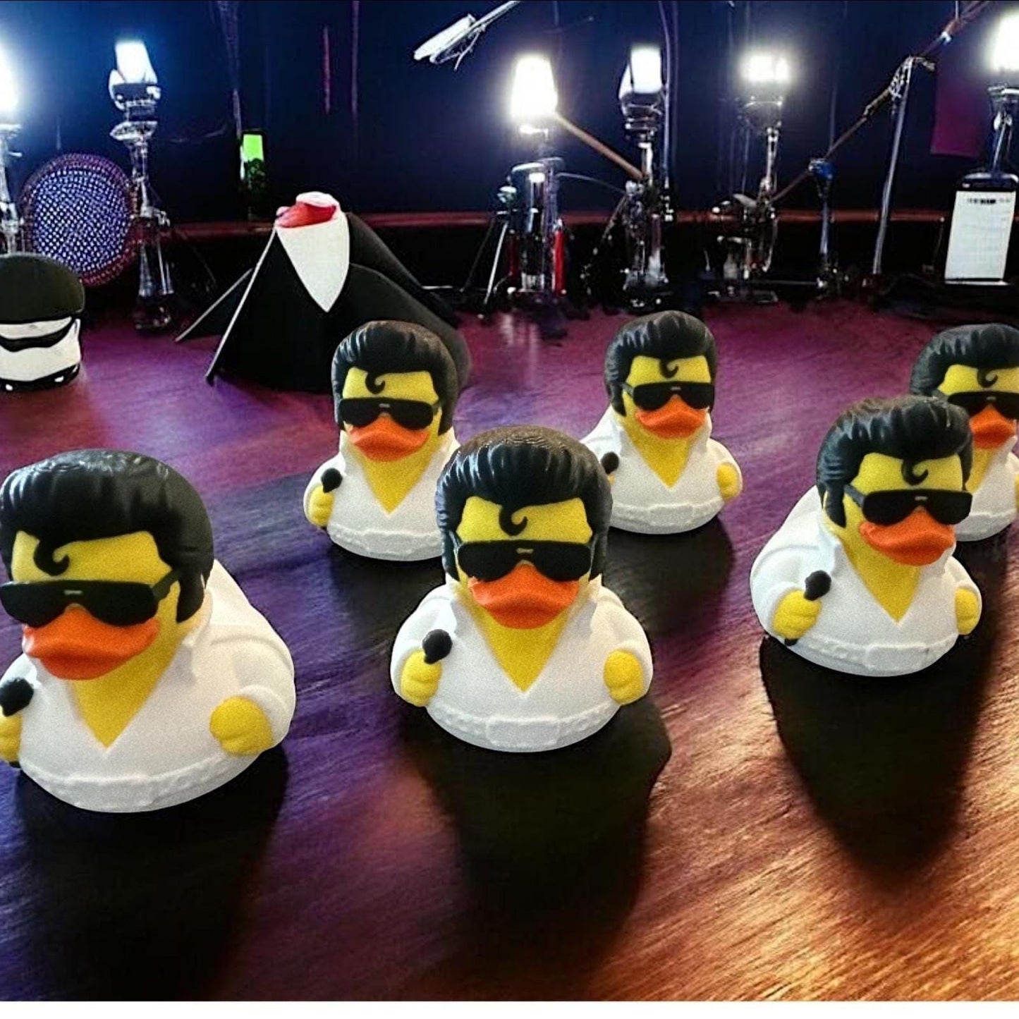Elvis Quacksley Rock & Roll Duck, 3D Printed Character Toy