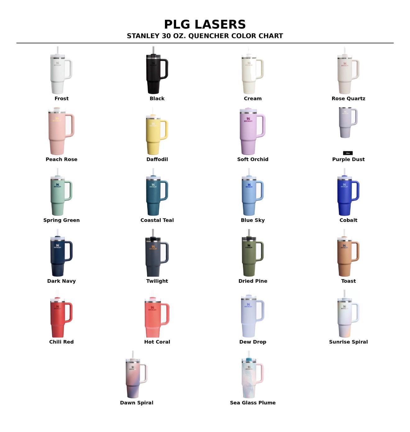 Vet Tech - 30 OZ Stanley H2.0 Quencher Tumbler With Handle-Full Wrap Engraved