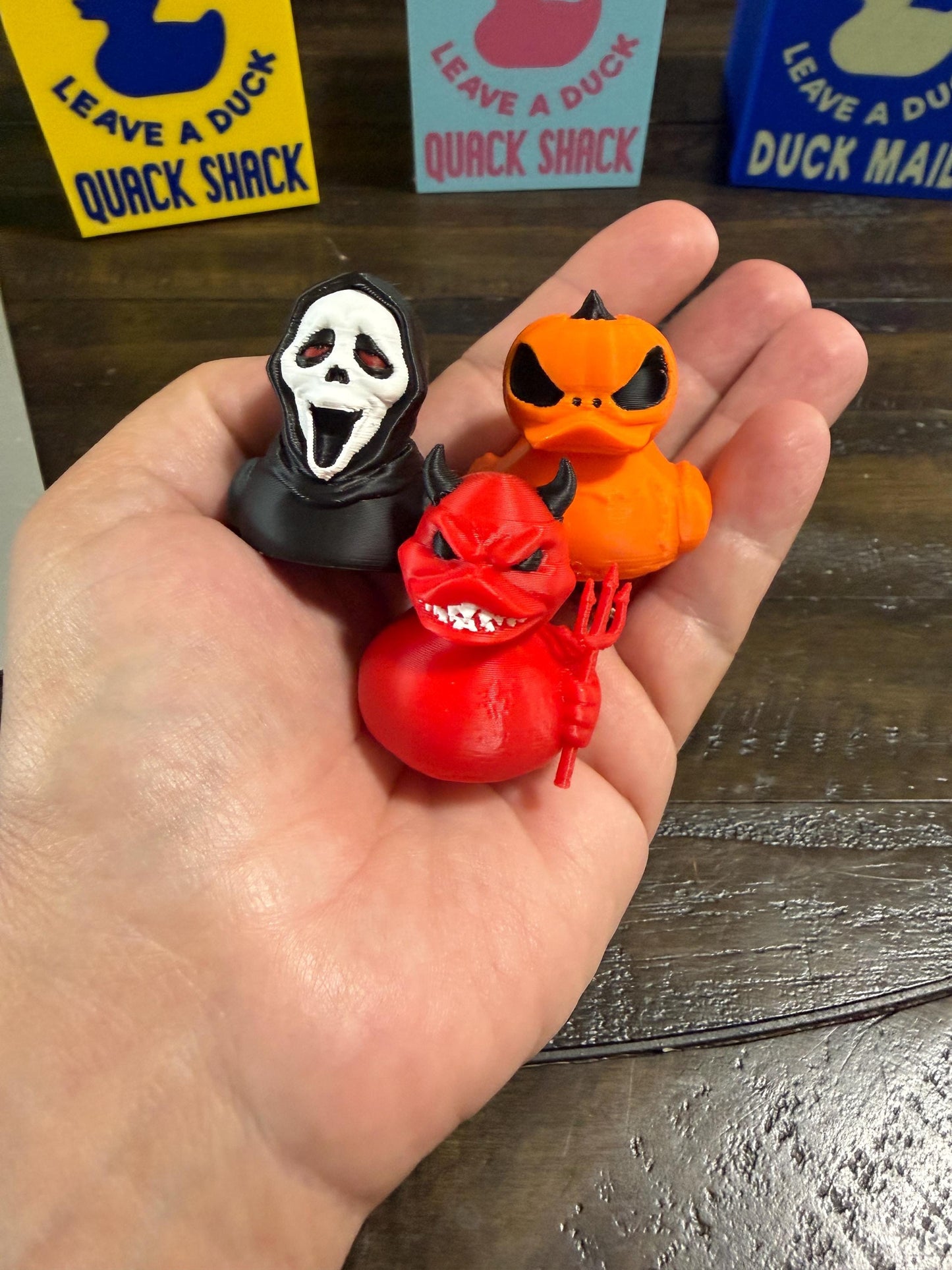 1.5 Inch Halloween Cruise Duck Pack, 5 Unique Designs, Bulk Cruise Ducks