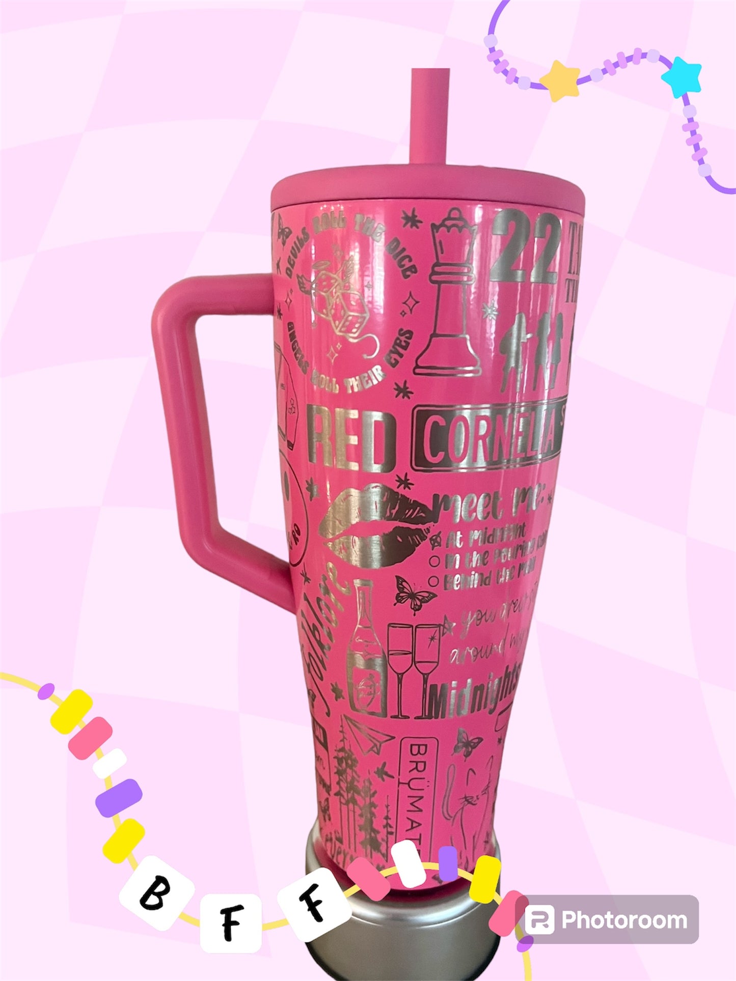 Swiftie Eras Engrave -40 OZ Brumate ERA Leakproof Tumbler with Handle-Full Wrap Laser Engraved