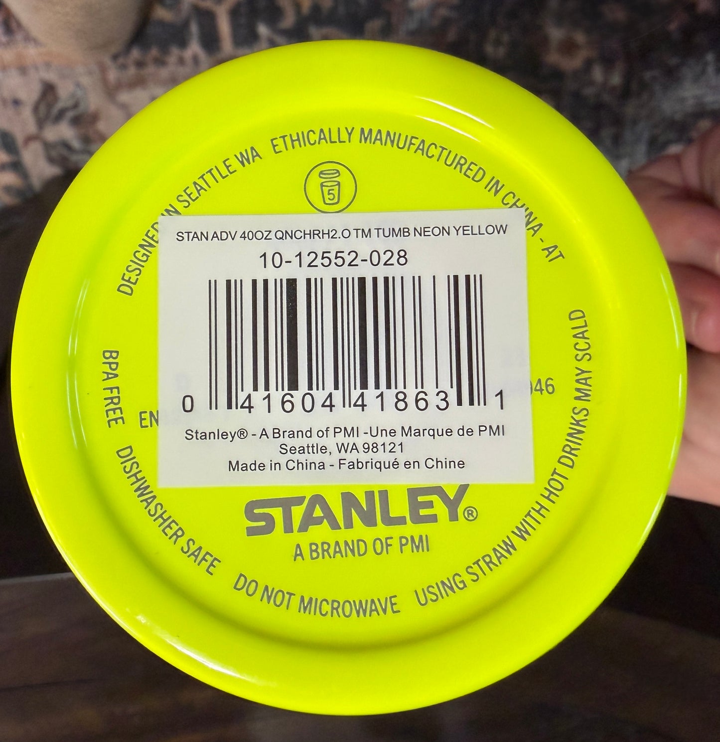 Stanley Softball Laser Engraved 30oz or 40 oz Quencher tumbler