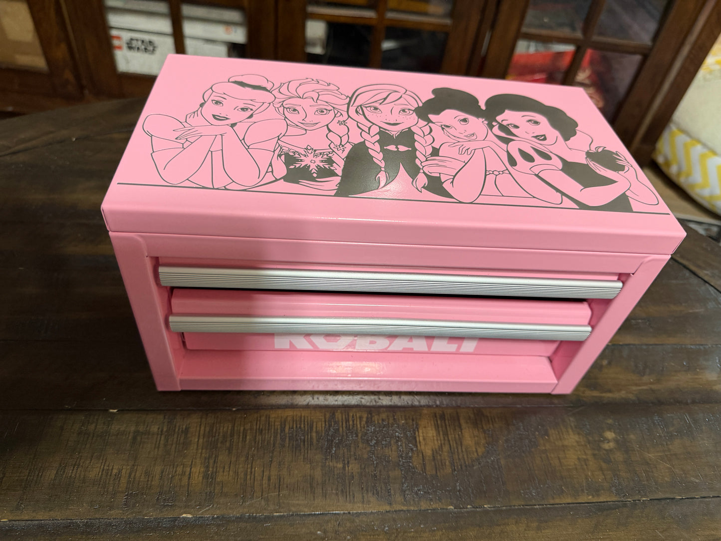 Kobalt mini toolbox laser engraved