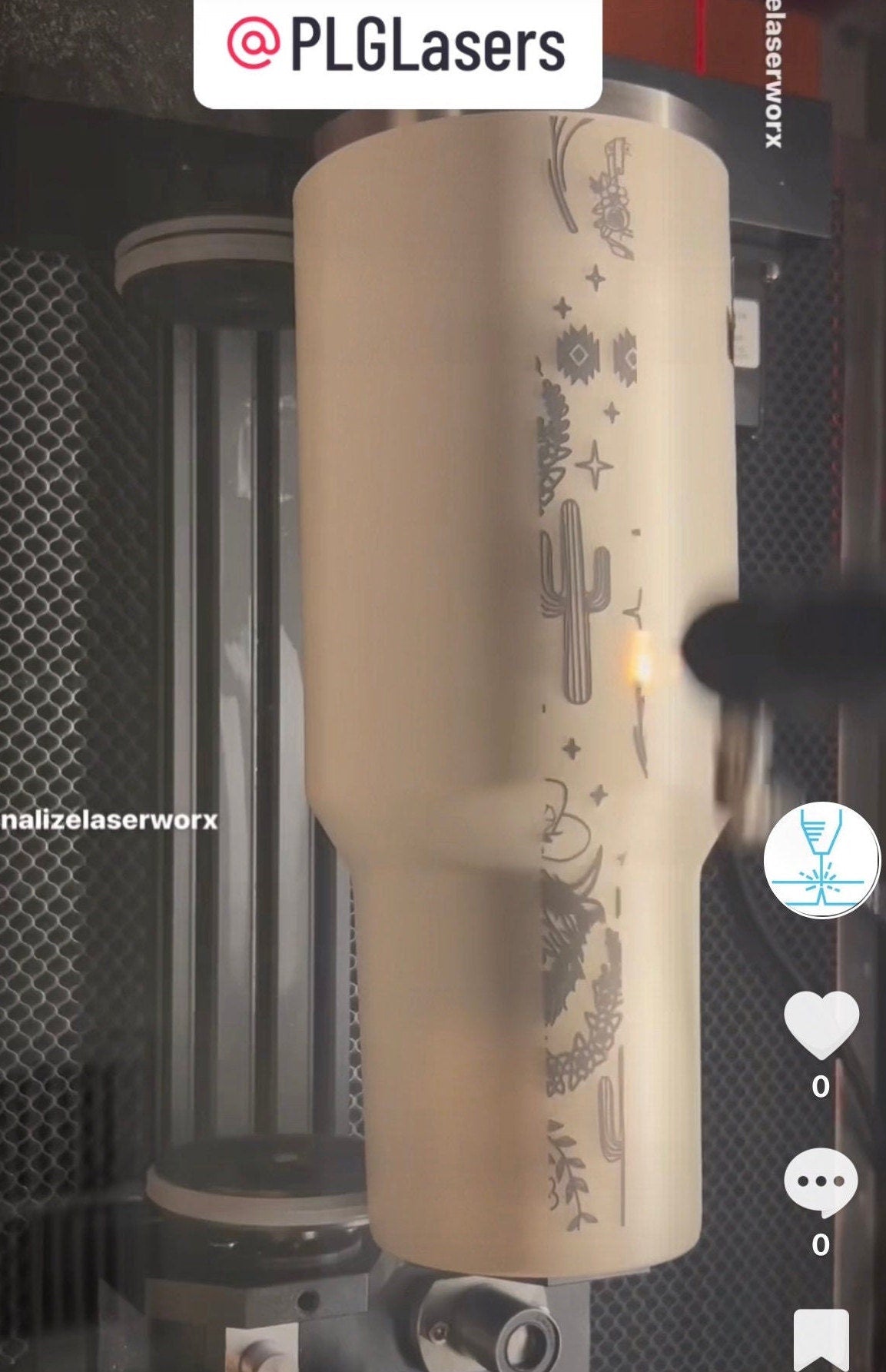 Custom Laser Engraved Stanley Tumbler: Send Your Tumbler