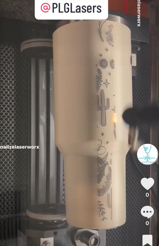 Custom Laser Engraved Stanley Tumbler: Send Your Tumbler
