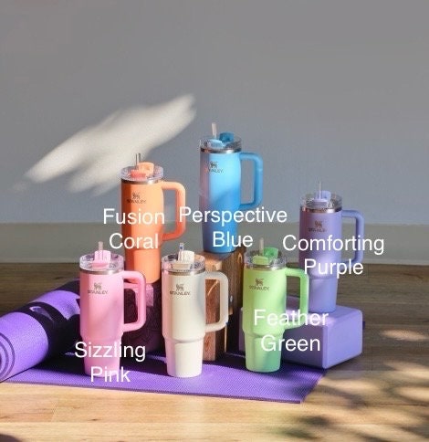 DENTAL LIFE-30 OZ Stanley H2.0 Quencher Tumbler With Handle-Full Wrap Engraved