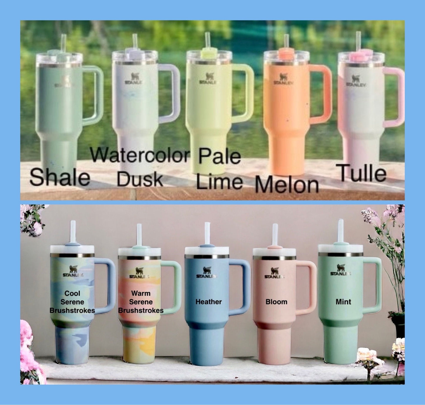 Laser Engraved EMS Stanley Quencher: 40 oz Travel Tumbler