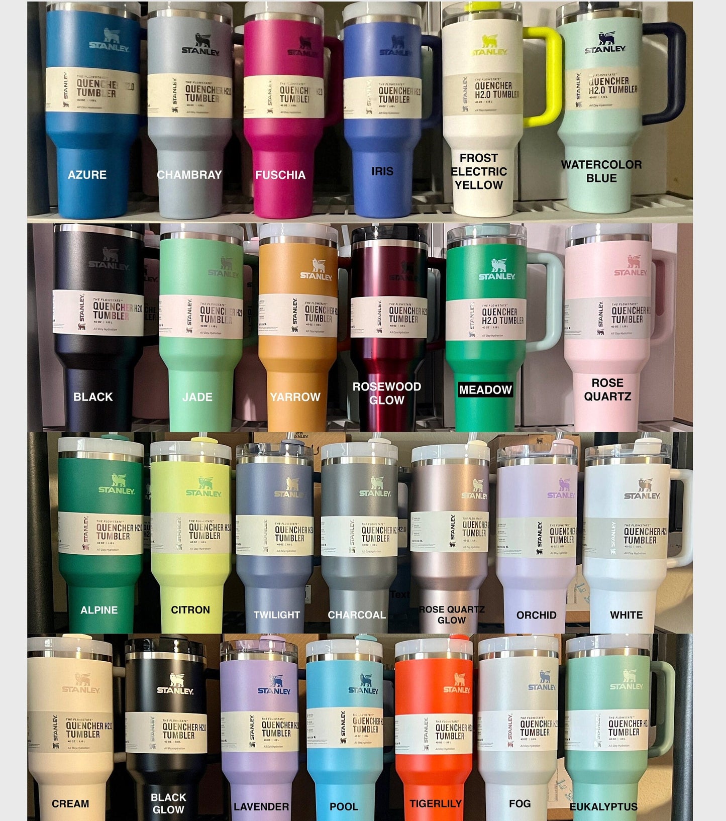 Hey Cowboy/Cowgirl Stanley 40oz Laser Engraved Tumbler with Handle