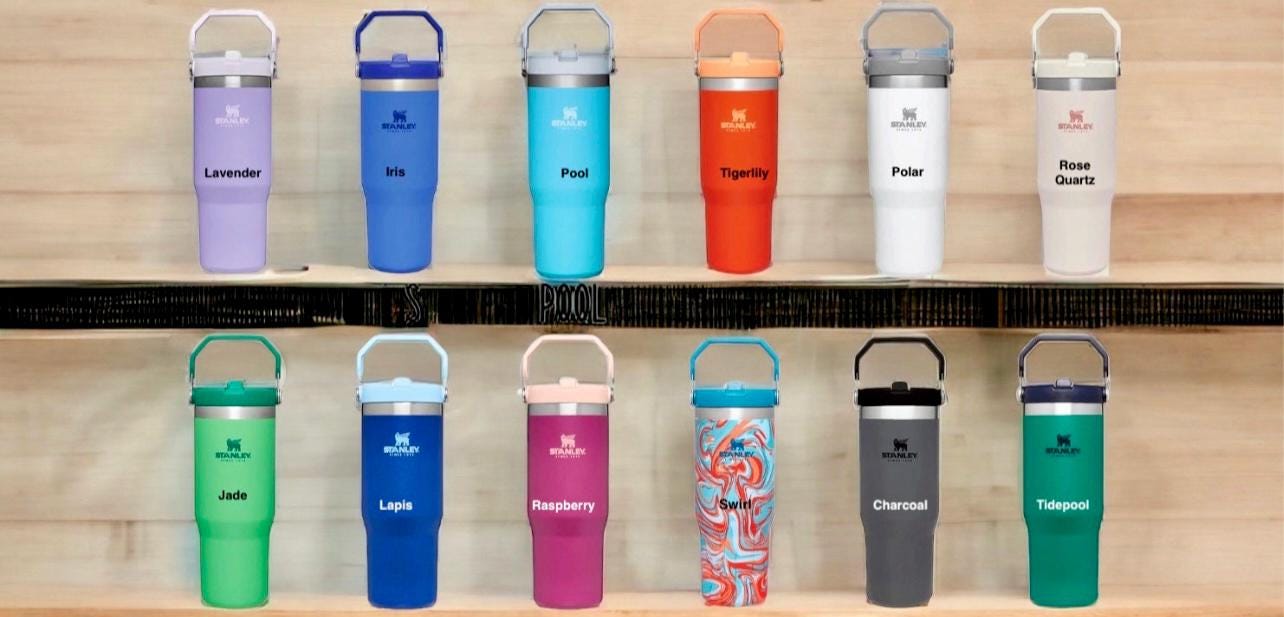Laser Engraved Basketball Stanley Iceflow Tumbler - 30 Oz Flipstraw