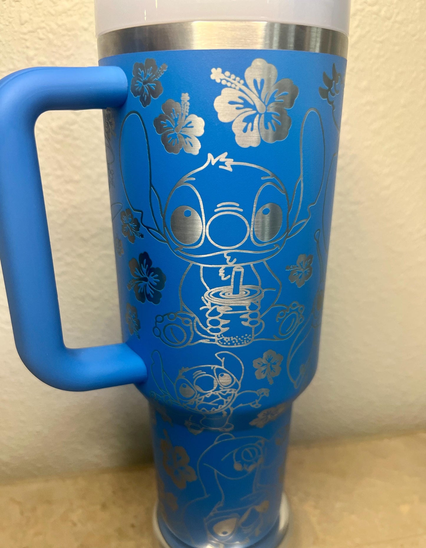 Engraved Alien Stanley Quencher H2.0 Tumbler - 40 Oz Travel Mug