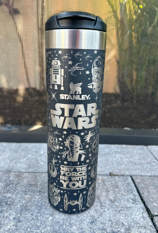 Star Wars Engraved Stanley Aerolight Tumbler - 20 Oz Laser Engraved