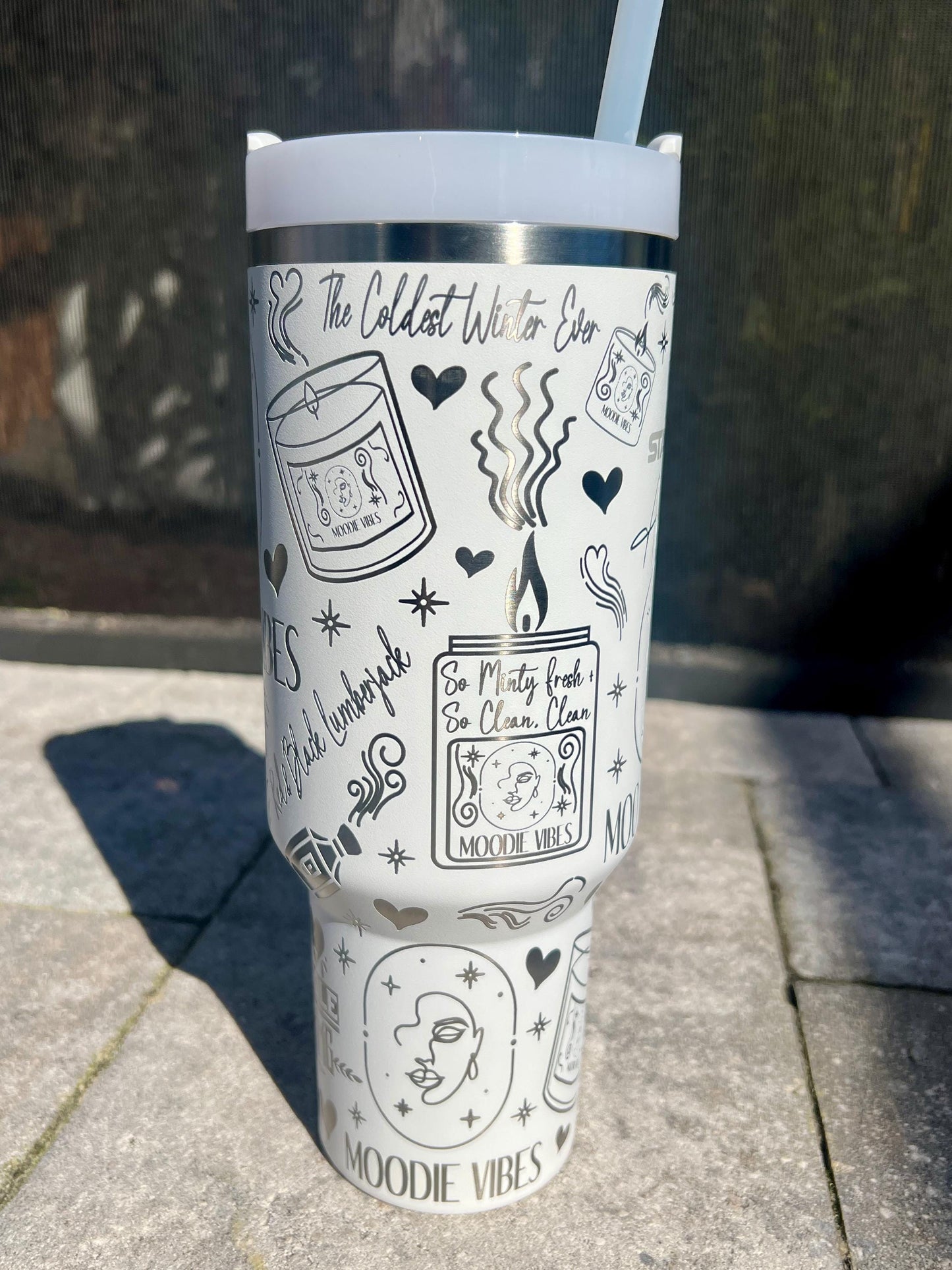 Custom Logo Engraved Stanley Quencher H20 Tumbler: Corporate Gifts