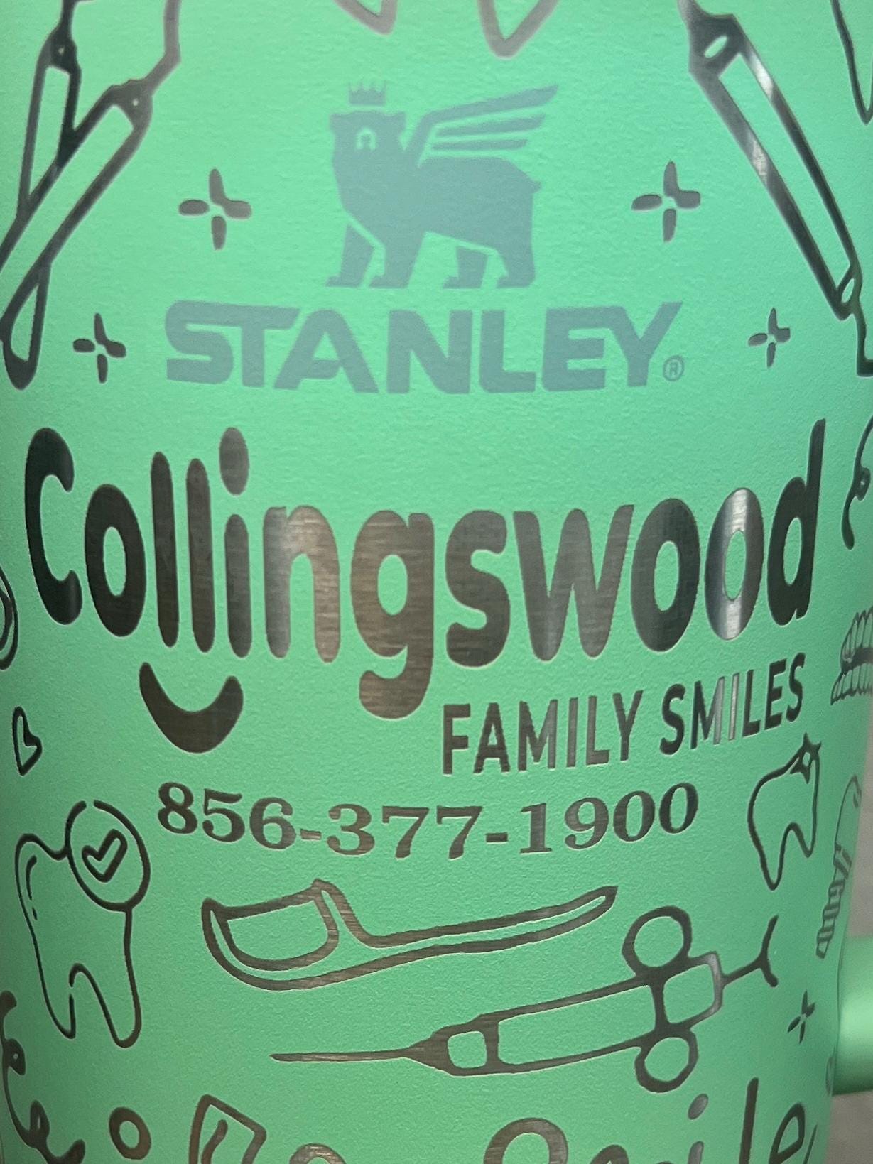 Custom Logo Engraved Stanley Quencher H20 Tumbler: Corporate Gifts