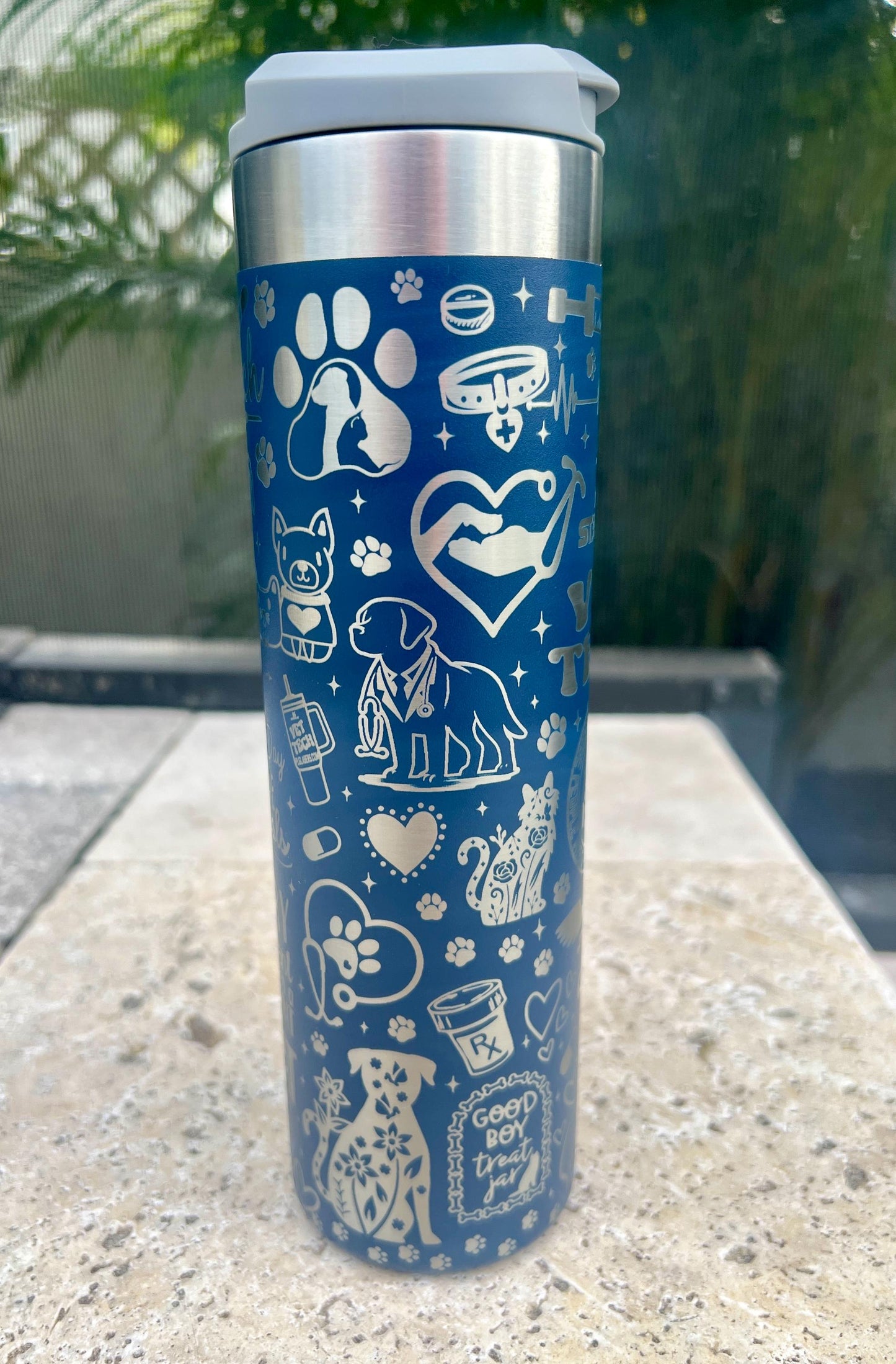 Engraved Stanley Aerolight 20 Oz Vet Tech Tumbler