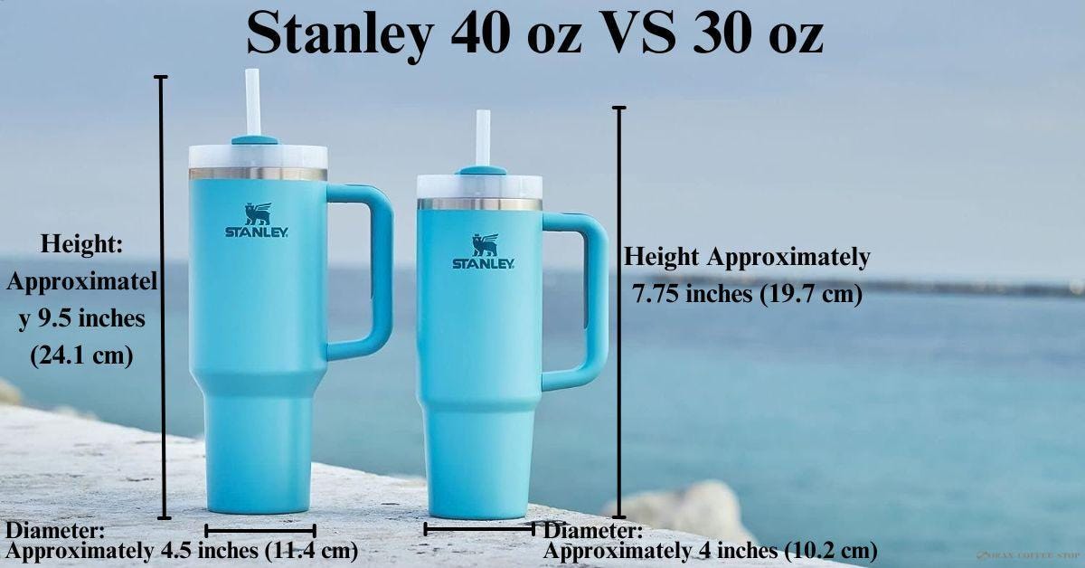 Laser Engraved Personalized Stanley Tumbler - 40oz or 30oz