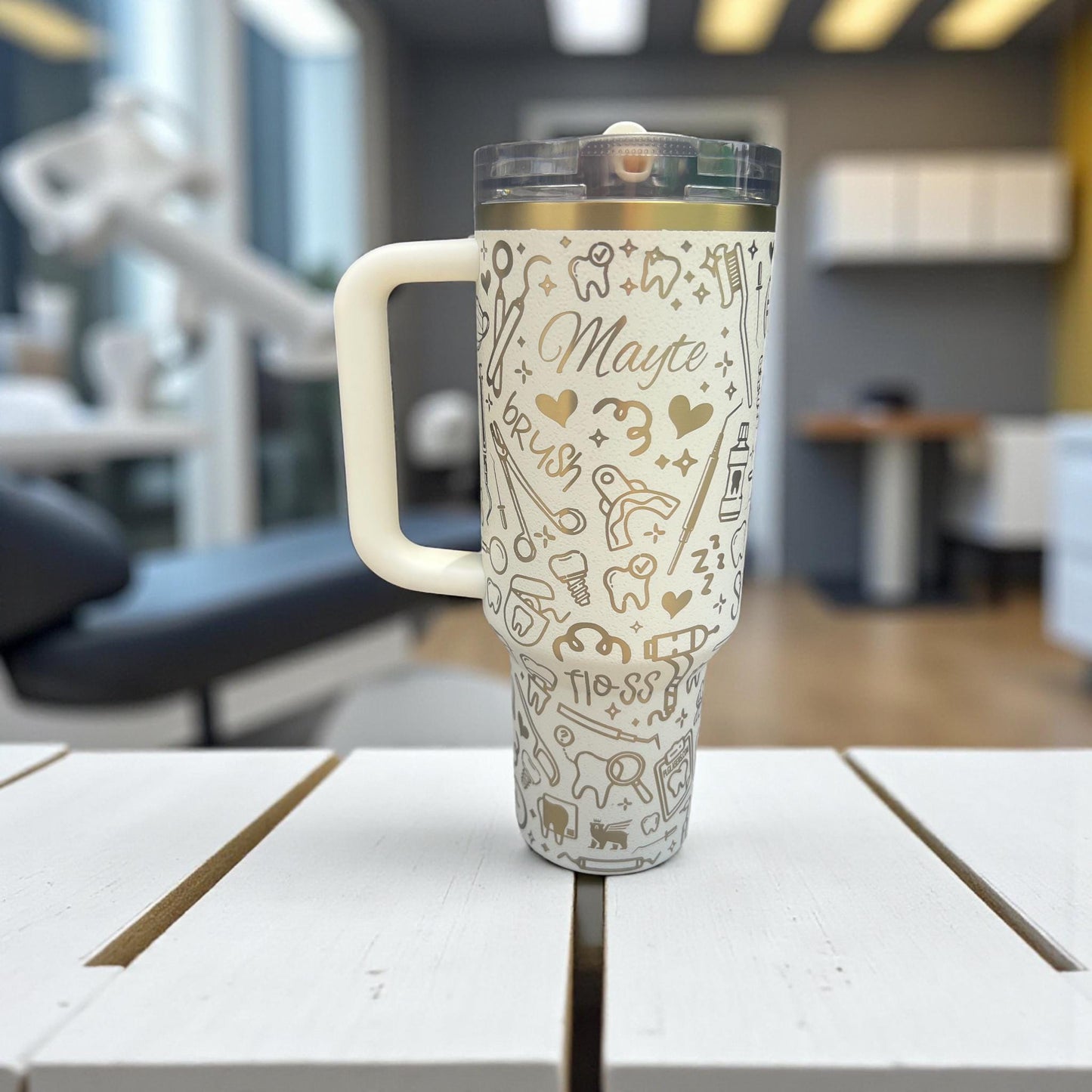 Personalized Dental Stanley 40 Oz Tumbler: Engraved Protour Gift