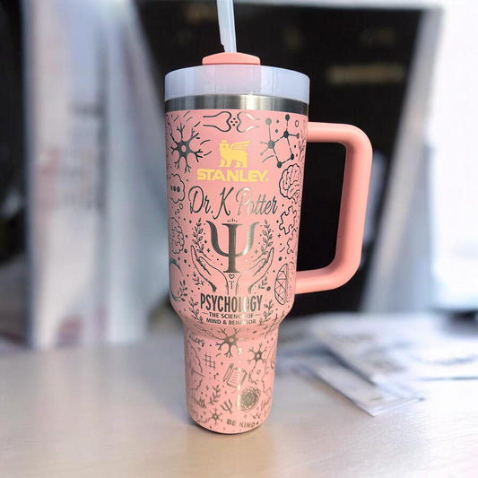 Psychology - Stanley 40 Oz Engraved Tumbler – Personalized Travel Quencher