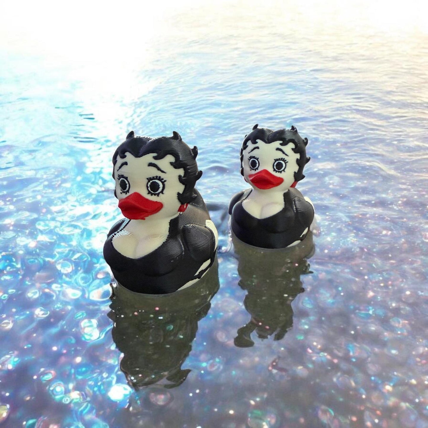 Quackie Boop, Cruise Duck, 3D Printed Duck