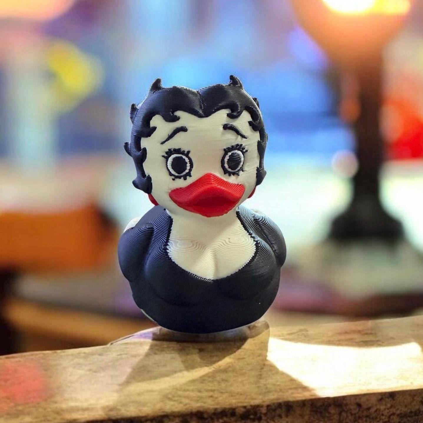 Quackie Boop, Cruise Duck, 3D Printed Duck