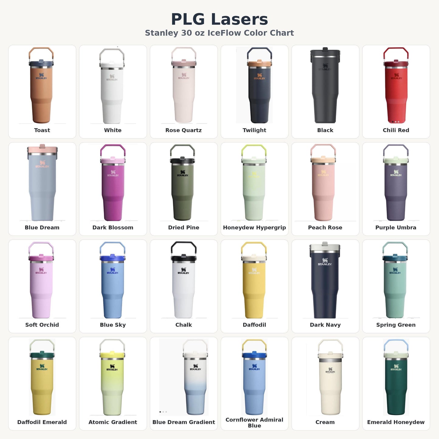 Baseball Engraved Stanley Iceflow Tumbler - 30 OZ Full Wrap