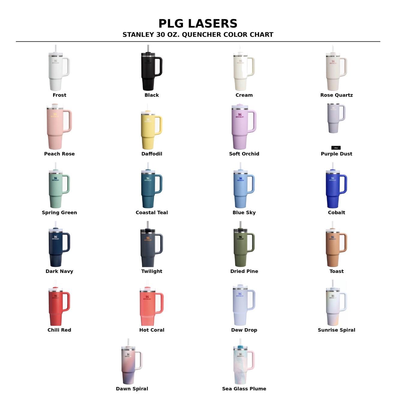 Bandana Pattern - 30 OZ Stanley H2.0 Quencher Tumbler With Handle-Full Wrap Engraved