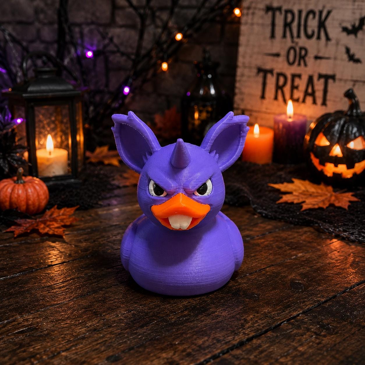 1.5 Inch Halloween Cruise Duck Pack,  5 Unique Designs, Bulk Cruise Ducks