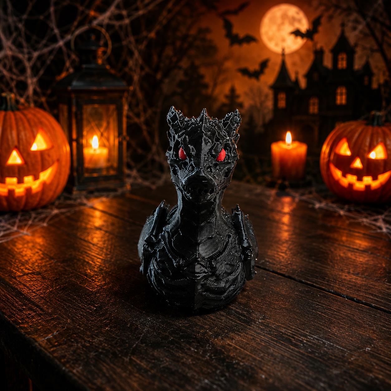 1.5 Inch Halloween Cruise Duck Pack,  5 Unique Designs, Bulk Cruise Ducks
